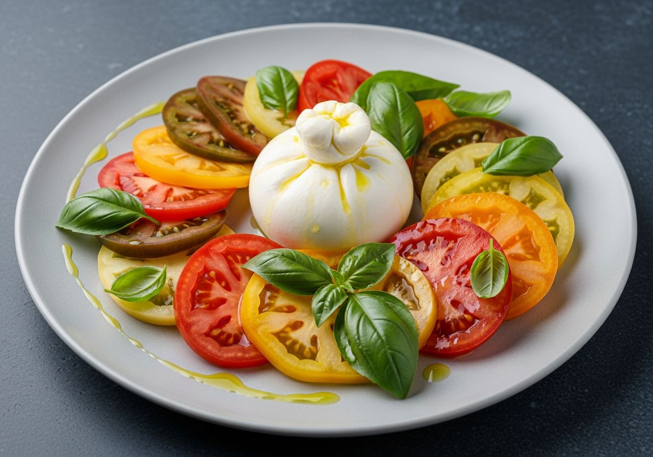 Caprese con Burrata