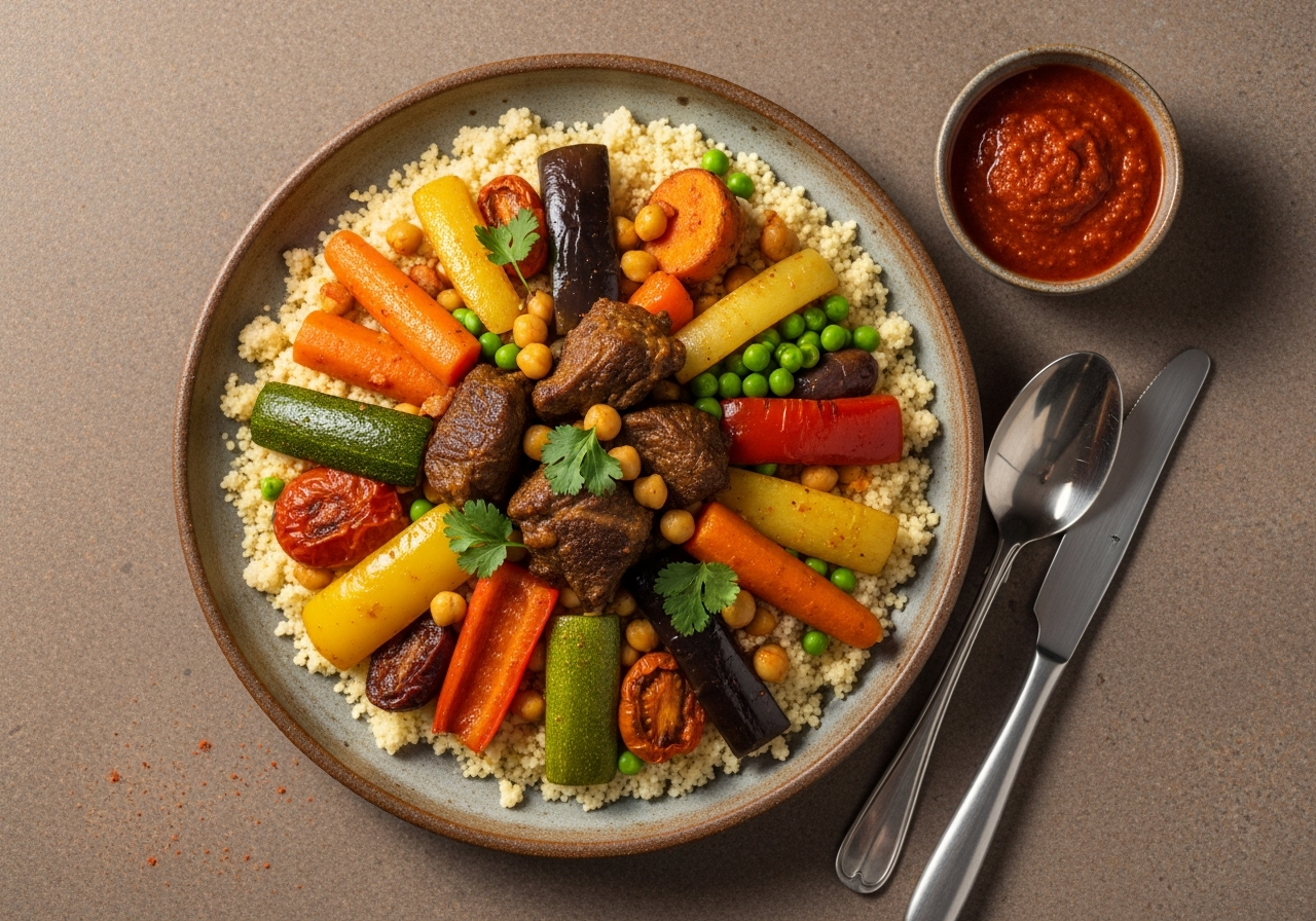 Couscous Real con Verduras