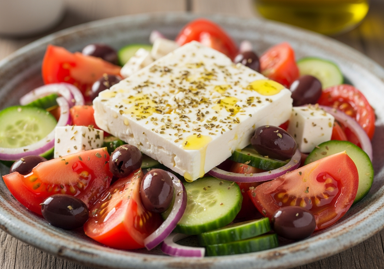 Ensalada Griega (Horiatiki)