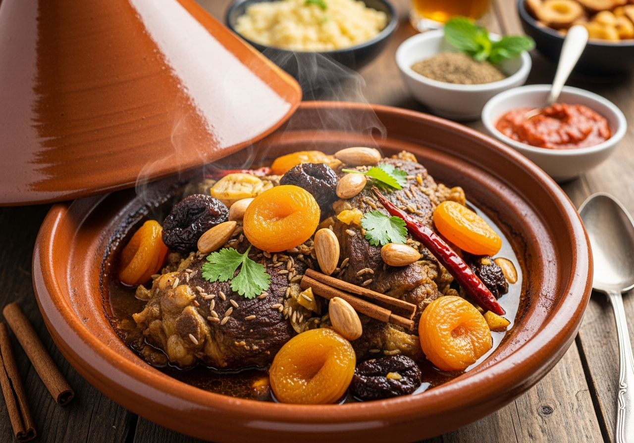 Tagine de Cordero Marroquí
